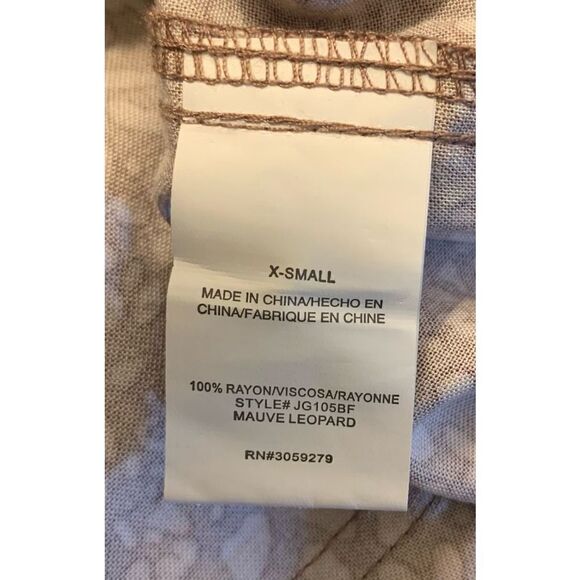 Thread & Supply Animal Print Pants - Picture 4 of 6